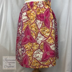 Pink, Yellow & Purple Skirt 
