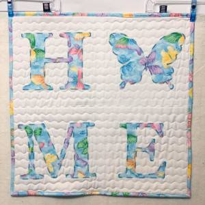 Spring HOME Wall Quilt ~ 2020